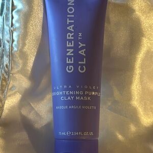 Generation Clay Ultraviolet Brightening Purple Clay Mask 2.54 Fl oz NEW